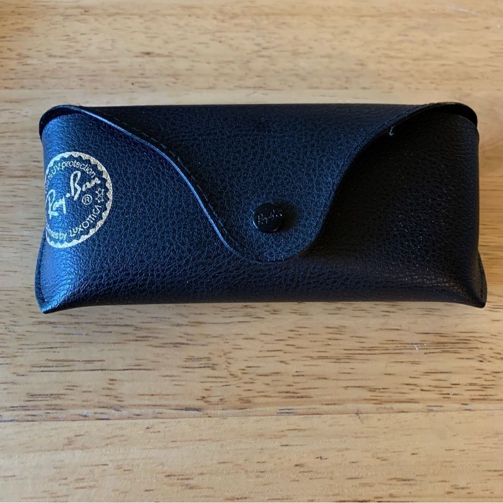 Ray-Ban Sunglasses Glasses Soft Shell Case Black Excellent